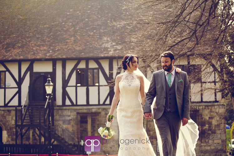 Katie and Chris's spring wedding at The Hospitium, York — photo 29 of 45