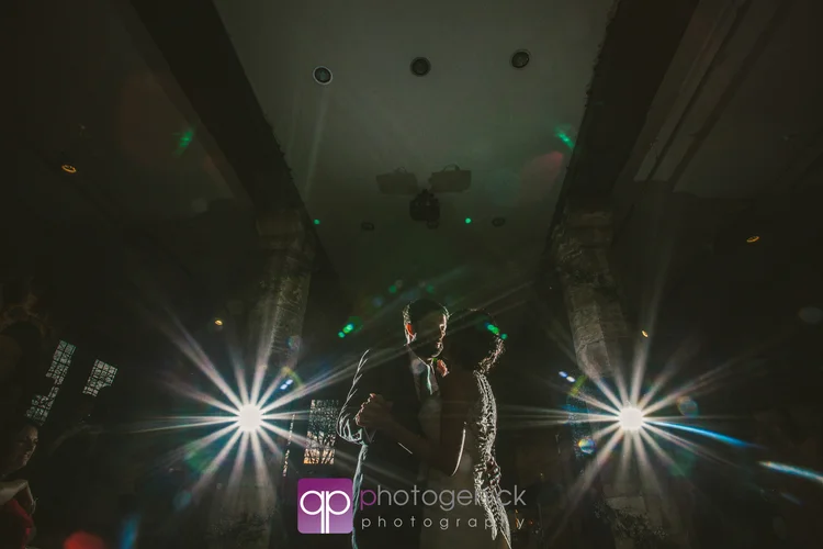 Katie and Chris's spring wedding at The Hospitium, York — photo 43 of 45