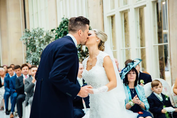 Kirsty and Marc's wedding at Stoke Rochford Hall, Grantham — photo 19 of 52