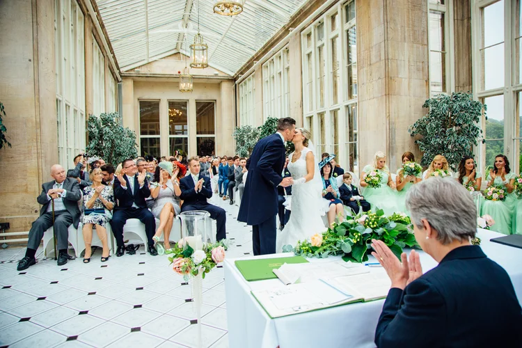 Kirsty and Marc's wedding at Stoke Rochford Hall, Grantham — photo 20 of 52