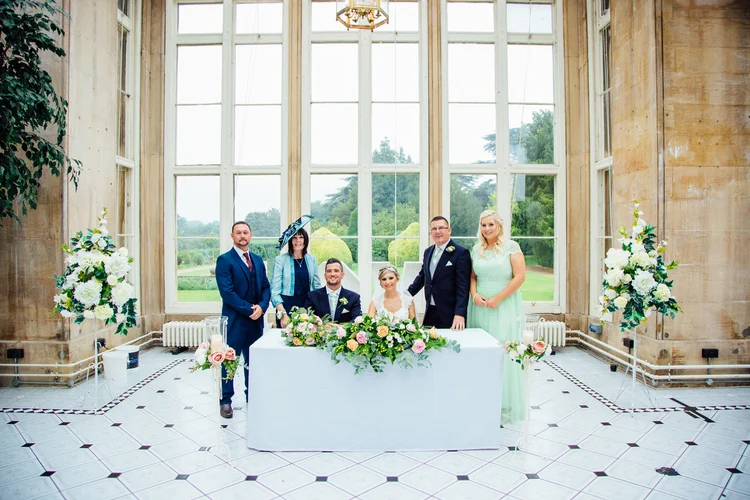 Kirsty and Marc's wedding at Stoke Rochford Hall, Grantham — photo 21 of 52