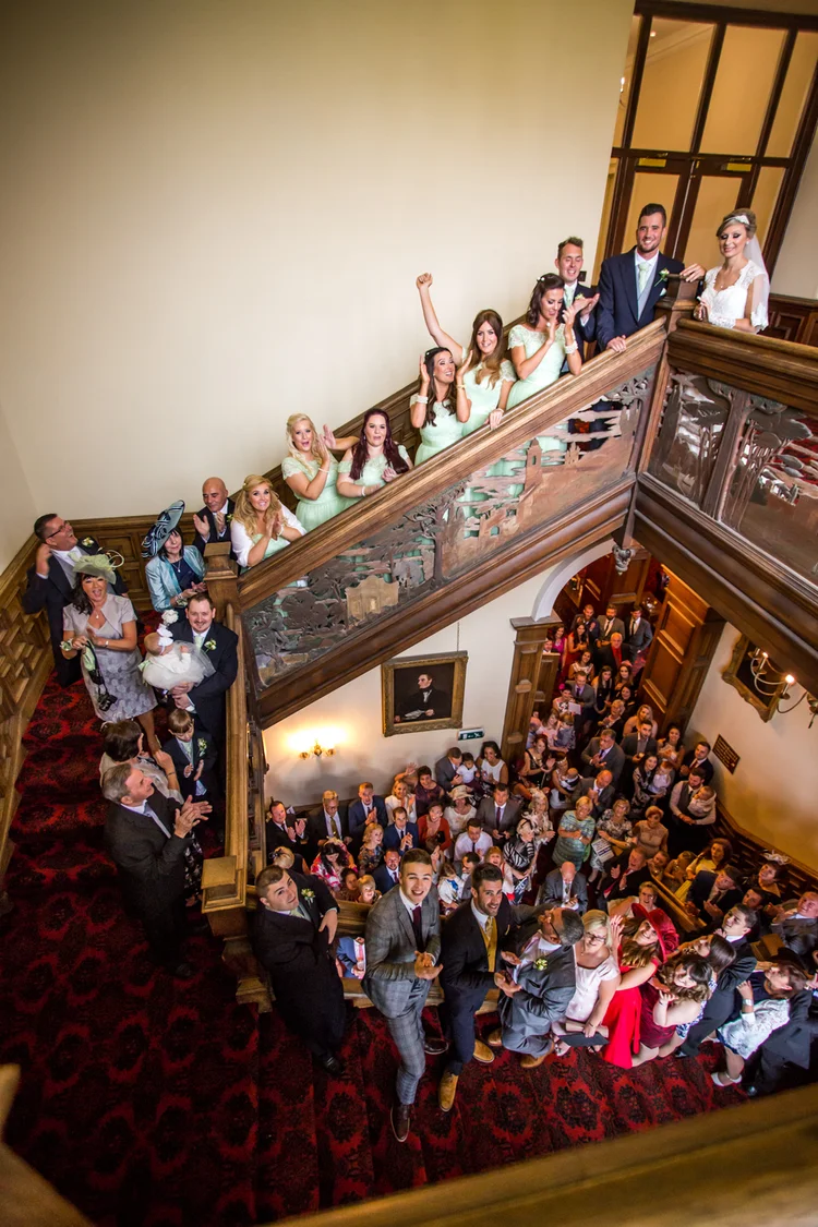 Kirsty and Marc's wedding at Stoke Rochford Hall, Grantham — photo 24 of 52