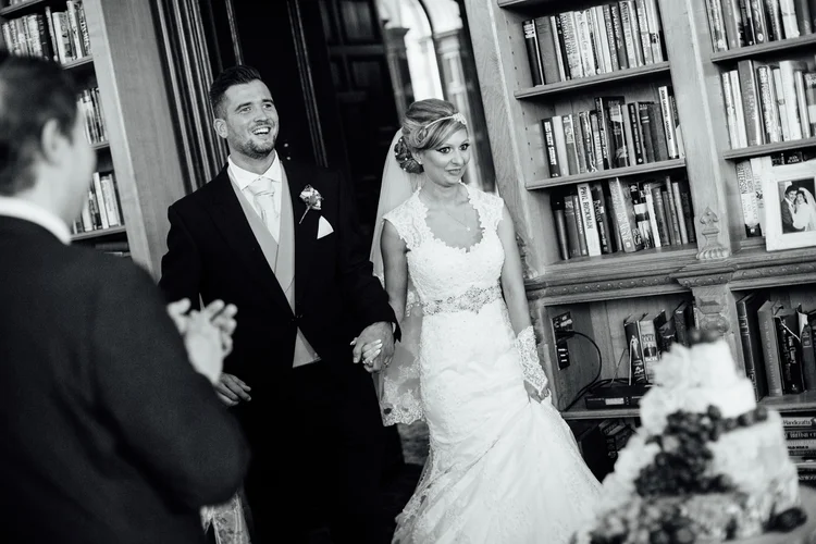 Kirsty and Marc's wedding at Stoke Rochford Hall, Grantham — photo 28 of 52