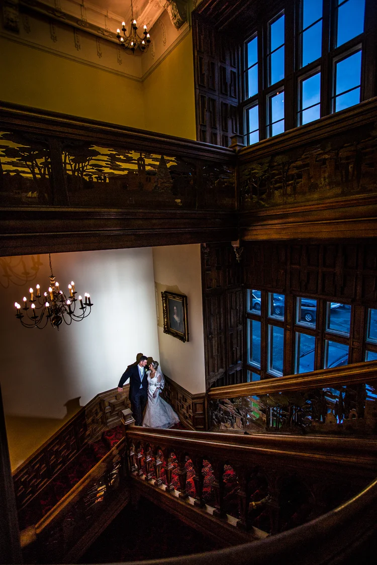 Kirsty and Marc's wedding at Stoke Rochford Hall, Grantham — photo 47 of 52