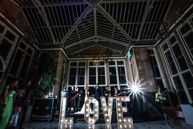 Kirsty and Marc's wedding at Stoke Rochford Hall, Grantham — photo 48 of 52