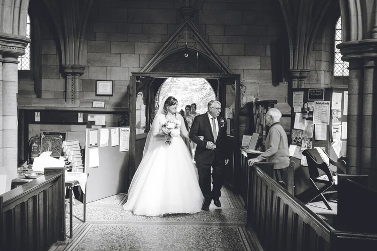 Ruth and Liam's wedding at Wentworth Church and 3 Acres, Shelley — photo 16 of 40