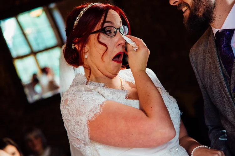 Helen and Simon's November wedding at Hazlewood Castle, York — photo 29 of 67