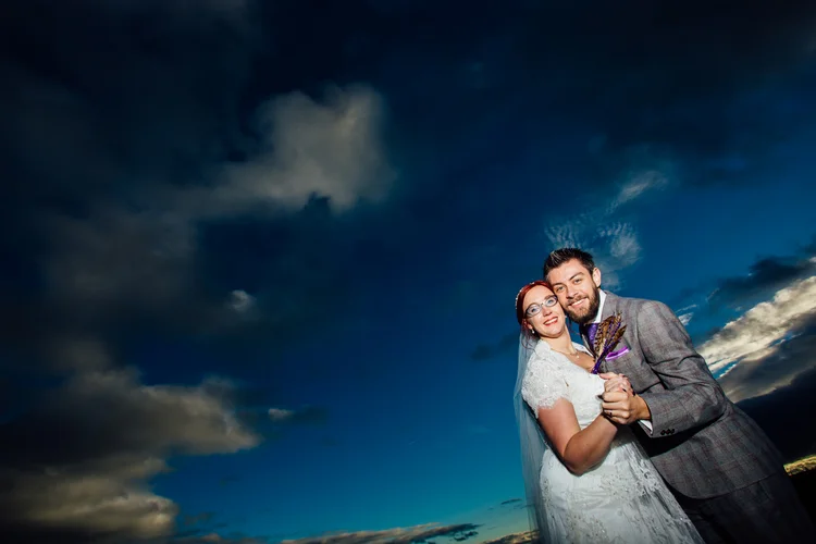 Helen and Simon's November wedding at Hazlewood Castle, York — photo 35 of 67
