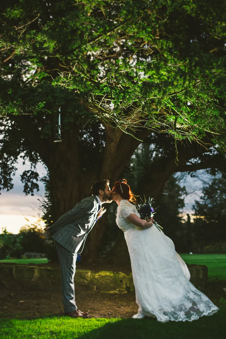 Helen and Simon's November wedding at Hazlewood Castle, York — photo 41 of 67