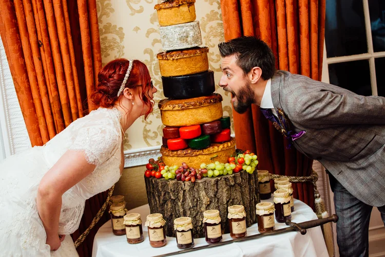 Helen and Simon's November wedding at Hazlewood Castle, York — photo 53 of 67