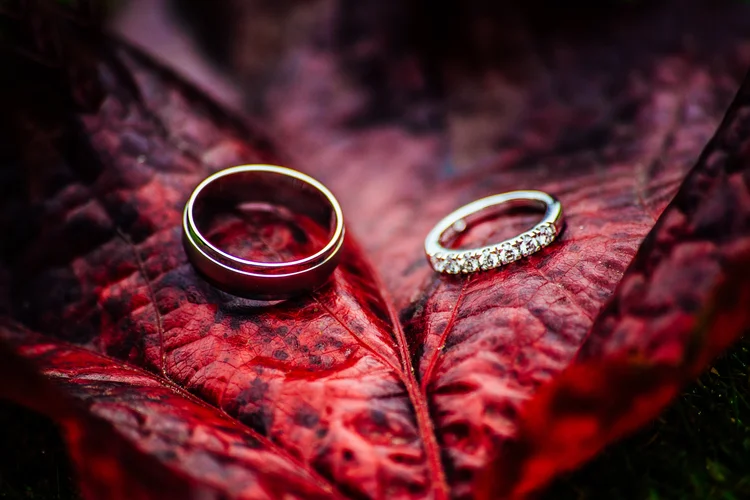 Emma and Tom's autumn wedding at Ringwood Hall, Chesterfield — photo 24 of 91