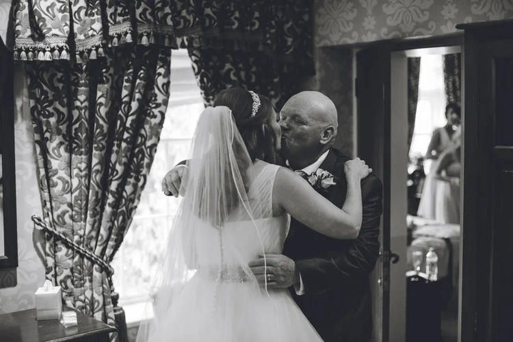 Emma and Tom's autumn wedding at Ringwood Hall, Chesterfield — photo 31 of 91
