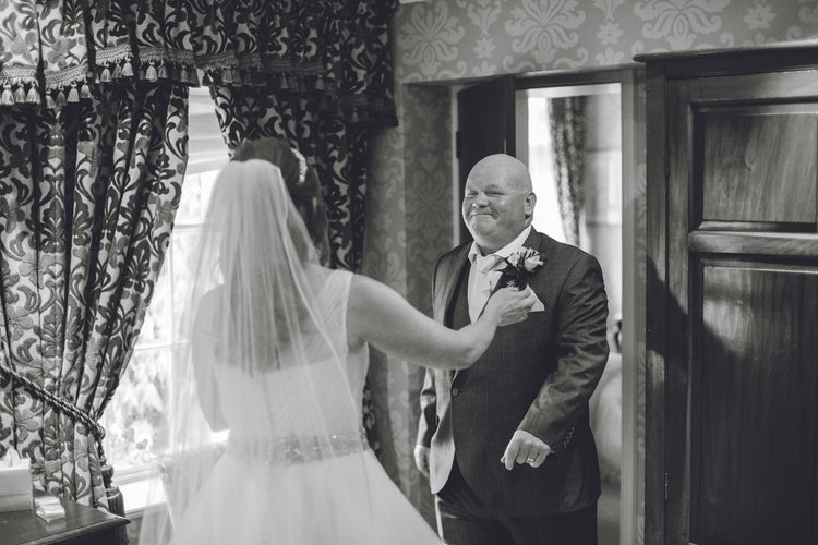 Emma and Tom's autumn wedding at Ringwood Hall, Chesterfield — photo 30 of 91