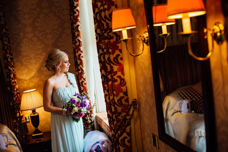Emma and Tom's autumn wedding at Ringwood Hall, Chesterfield — photo 37 of 91