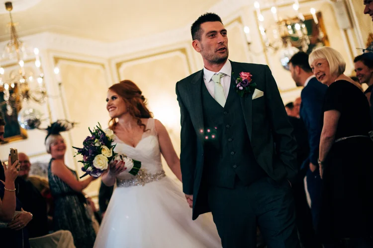 Emma and Tom's autumn wedding at Ringwood Hall, Chesterfield — photo 49 of 91