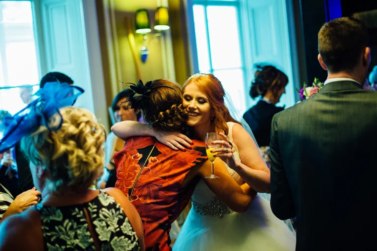 Emma and Tom's autumn wedding at Ringwood Hall, Chesterfield — photo 50 of 91