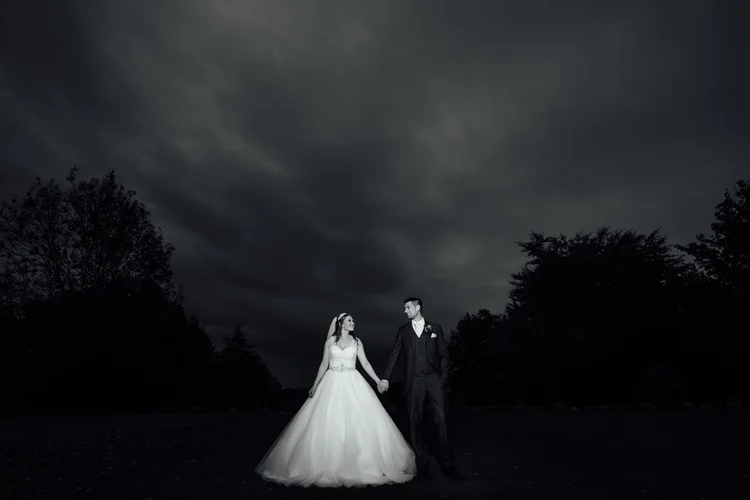 Emma and Tom's autumn wedding at Ringwood Hall, Chesterfield — photo 56 of 91