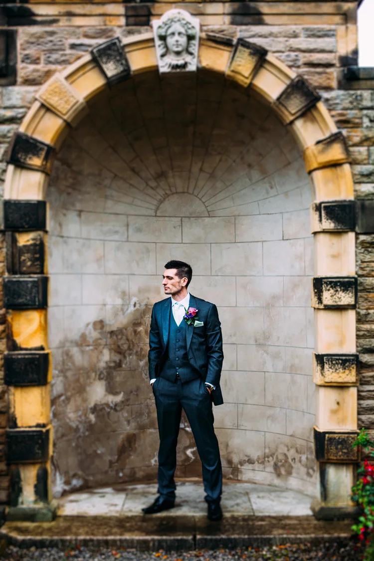 Emma and Tom's autumn wedding at Ringwood Hall, Chesterfield — photo 60 of 91