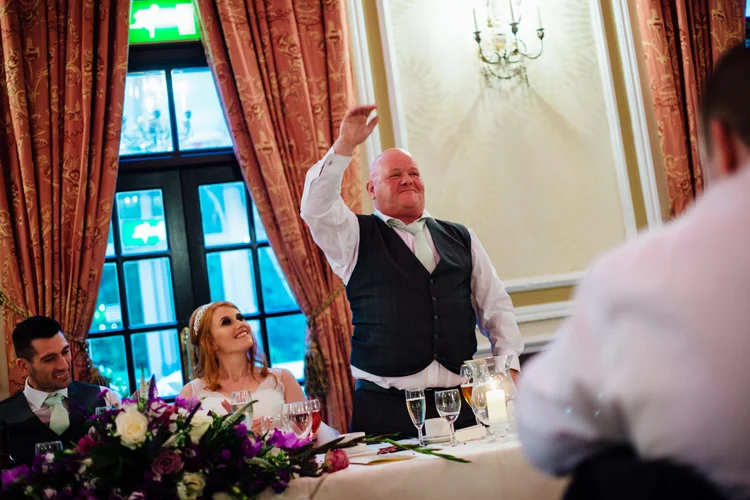 Emma and Tom's autumn wedding at Ringwood Hall, Chesterfield — photo 65 of 91