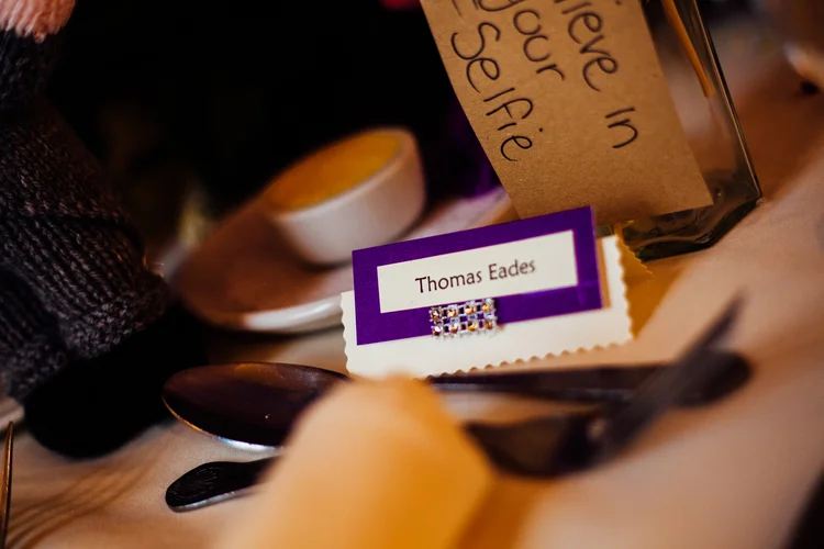 Emma and Tom's autumn wedding at Ringwood Hall, Chesterfield — photo 81 of 91