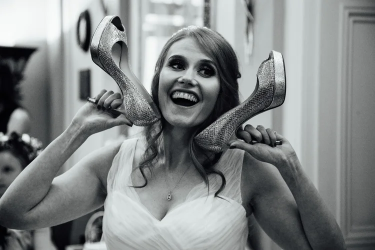 Emma and Tom's autumn wedding at Ringwood Hall, Chesterfield — photo 85 of 91