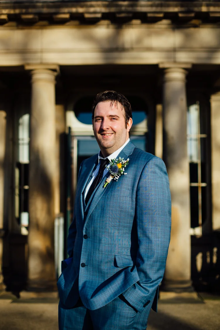 Wedding photographers shoot their own wedding at Clifton Park — photo 34 of 84