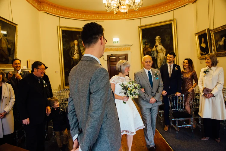Wedding photographers shoot their own wedding at Clifton Park — photo 42 of 84
