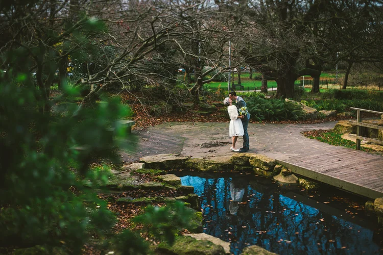 Wedding photographers shoot their own wedding at Clifton Park — photo 64 of 84
