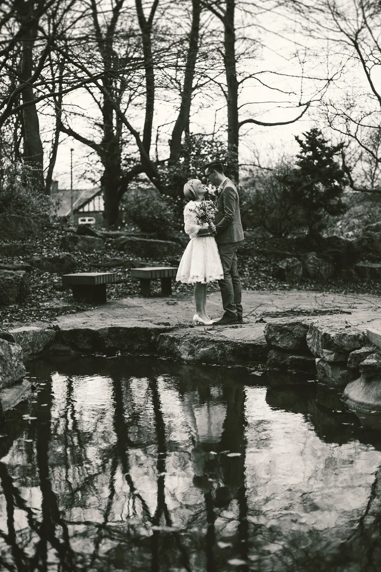 Wedding photographers shoot their own wedding at Clifton Park — photo 65 of 84