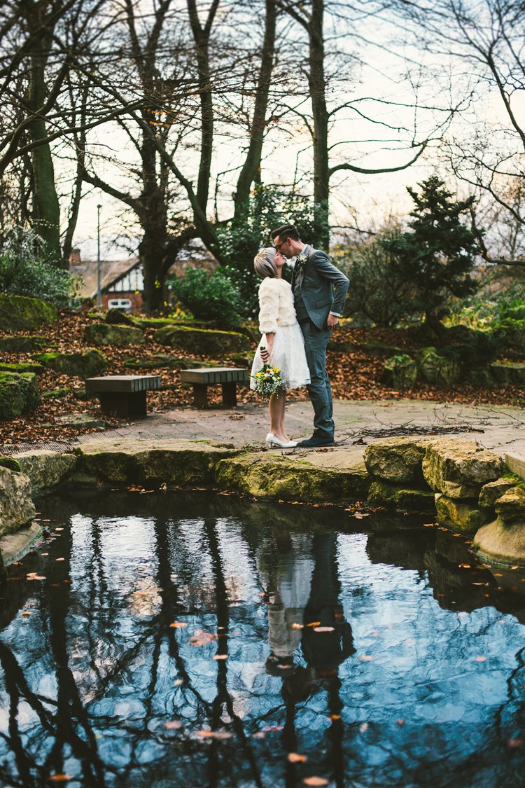 Wedding photographers shoot their own wedding at Clifton Park — photo 66 of 84