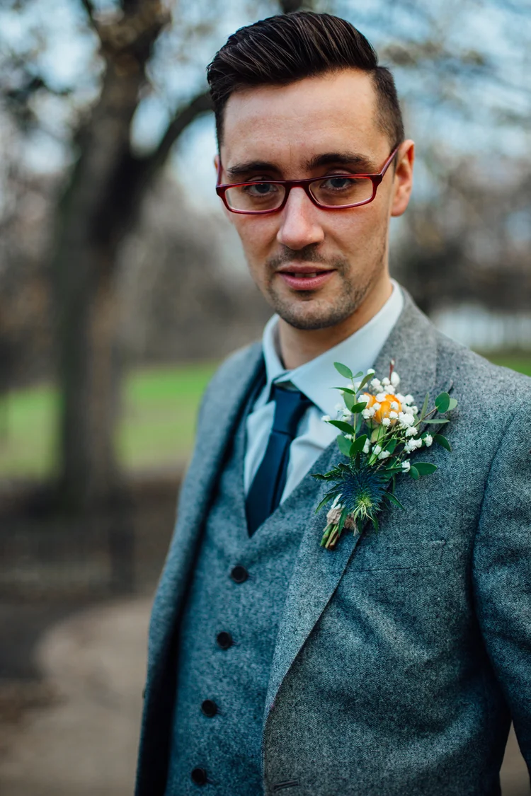 Wedding photographers shoot their own wedding at Clifton Park — photo 83 of 84