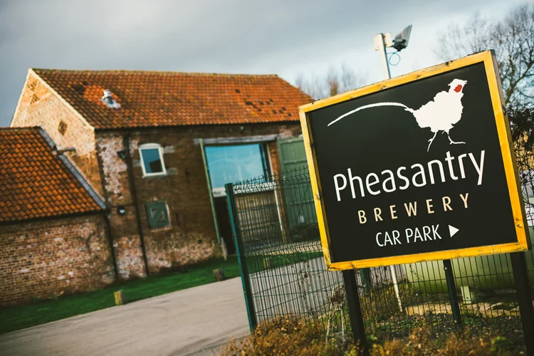Claire and Richard's wedding at the Pheasantry Brewery, Newark — photo 1 of 31
