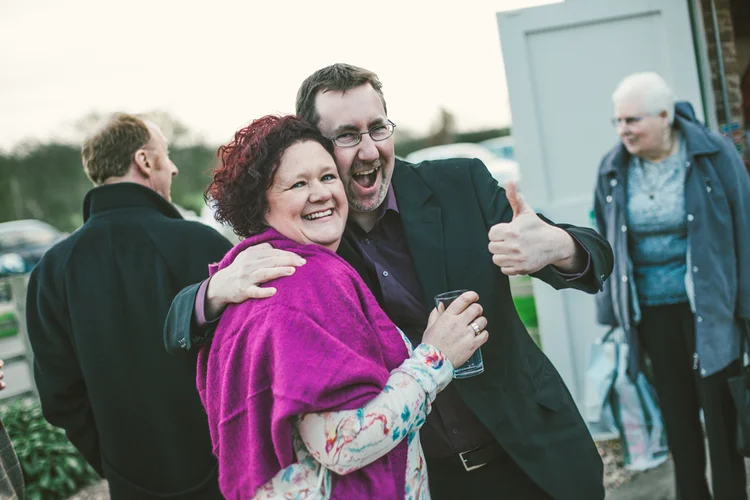 Claire and Richard's wedding at the Pheasantry Brewery, Newark — photo 22 of 31