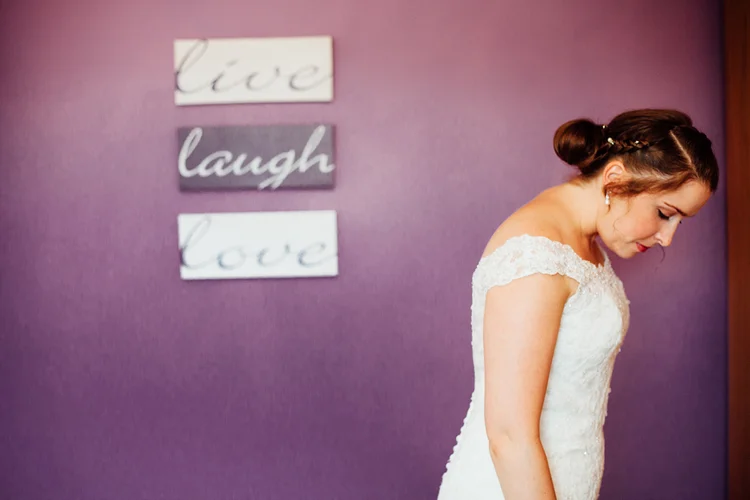 Laura and James's wedding at The Stables, Doncaster — photo 6 of 34