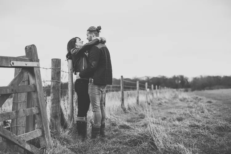 Emily and Kingsley's engagement shoot at Keppel's Column, Rotherham — photo 2 of 18