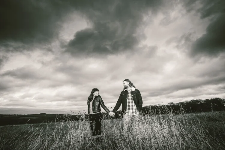 Emily and Kingsley's engagement shoot at Keppel's Column, Rotherham — photo 12 of 18