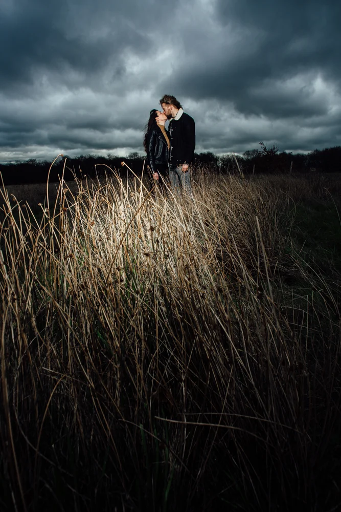 Emily and Kingsley's engagement shoot at Keppel's Column, Rotherham — photo 13 of 18