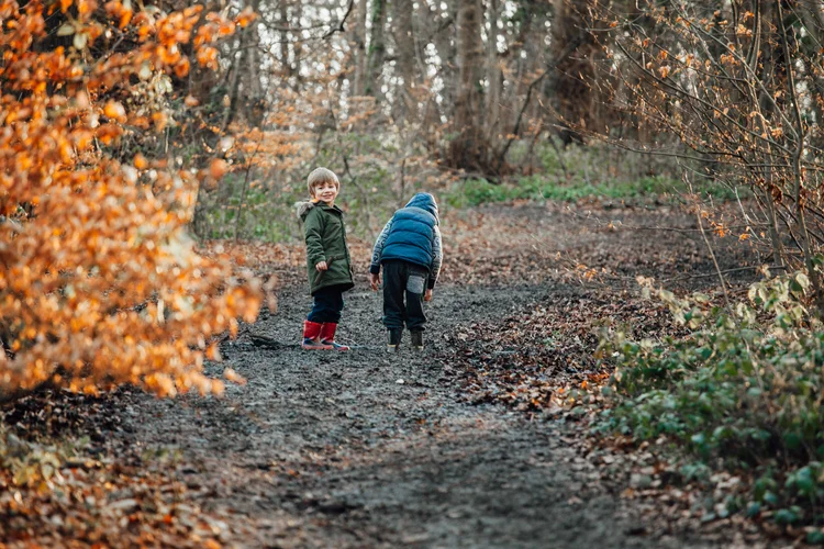 Our own little family walk in the woods, Kimberworth — photo 1 of 47
