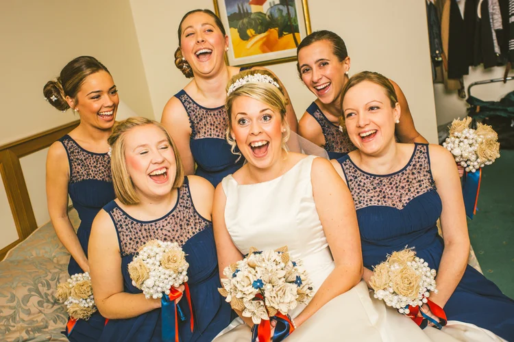 Gemma and Chris's winter wedding at The Garrison, Sheffield — photo 16 of 47
