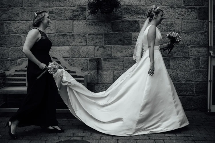 Gemma and Chris's winter wedding at The Garrison, Sheffield — photo 22 of 47