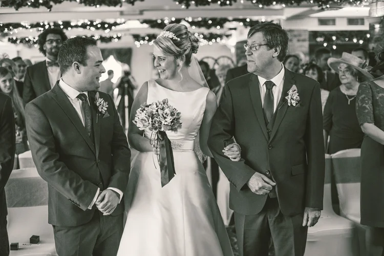 Gemma and Chris's winter wedding at The Garrison, Sheffield — photo 27 of 47