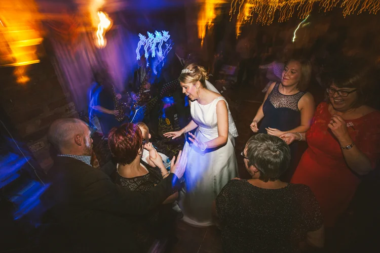 Gemma and Chris's winter wedding at The Garrison, Sheffield — photo 45 of 47
