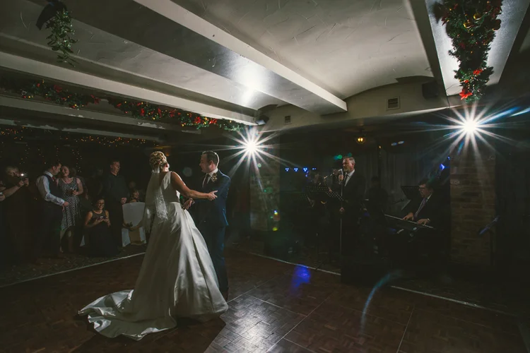 Gemma and Chris's winter wedding at The Garrison, Sheffield — photo 44 of 47