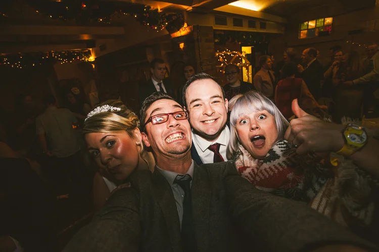 Gemma and Chris's winter wedding at The Garrison, Sheffield — photo 47 of 47