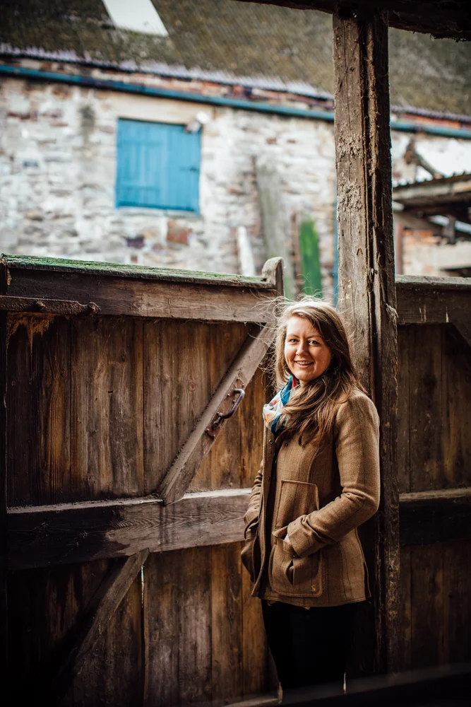 Carys and Nick's farmyard engagement shoot in Rotherham — photo 18 of 28