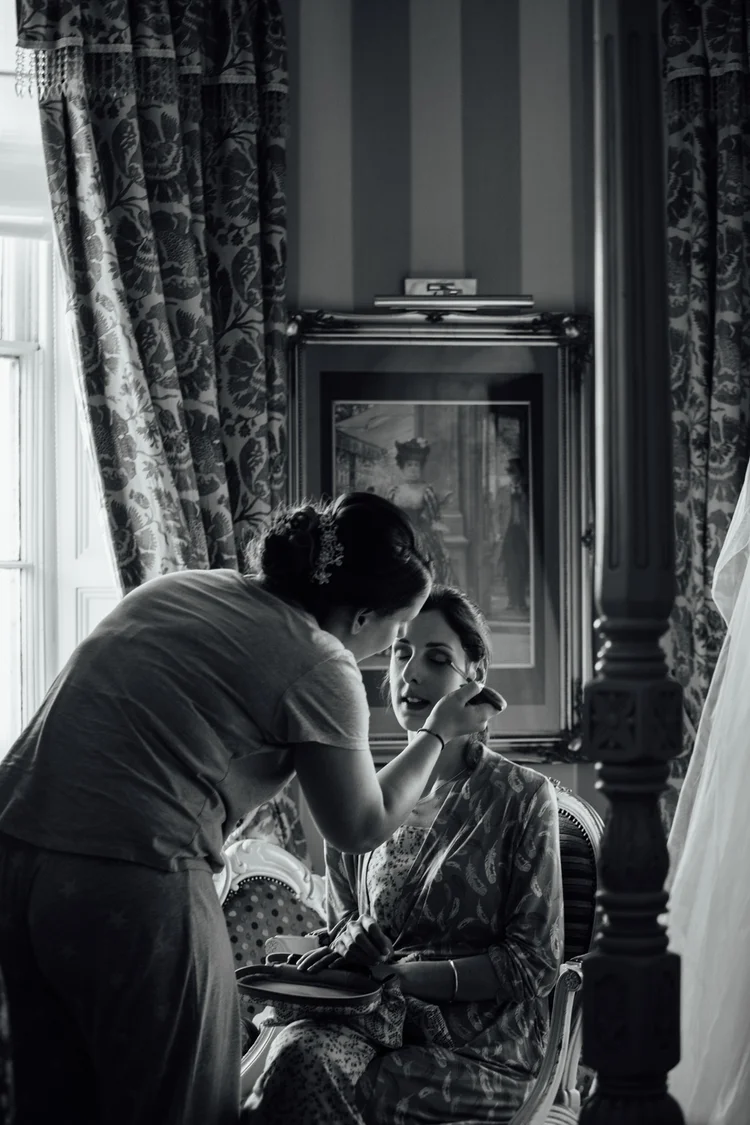 Zoe and Dan's wedding at Ringwood Hall, Chesterfield — photo 5 of 76