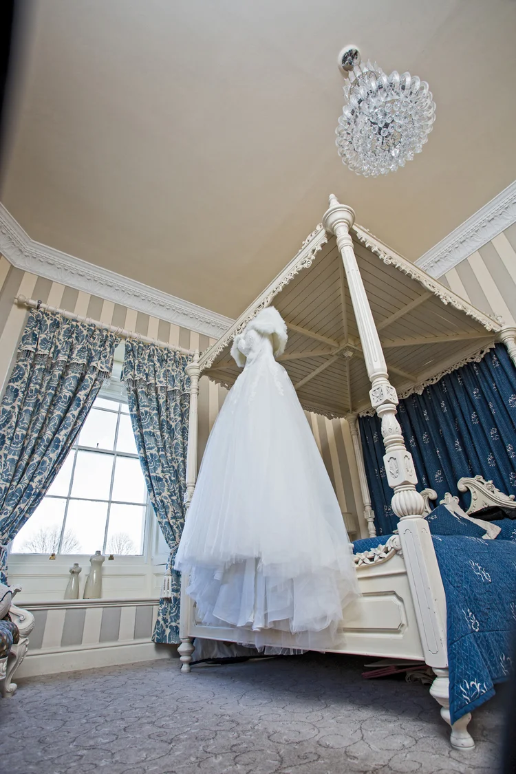 Zoe and Dan's wedding at Ringwood Hall, Chesterfield — photo 8 of 76