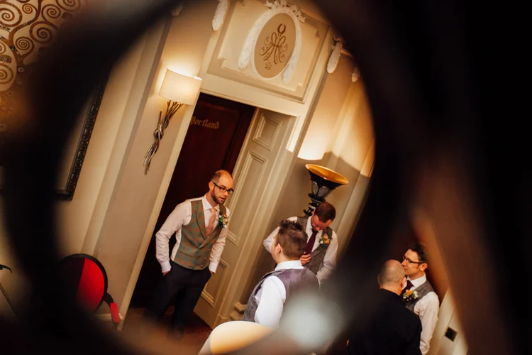 Zoe and Dan's wedding at Ringwood Hall, Chesterfield — photo 13 of 76