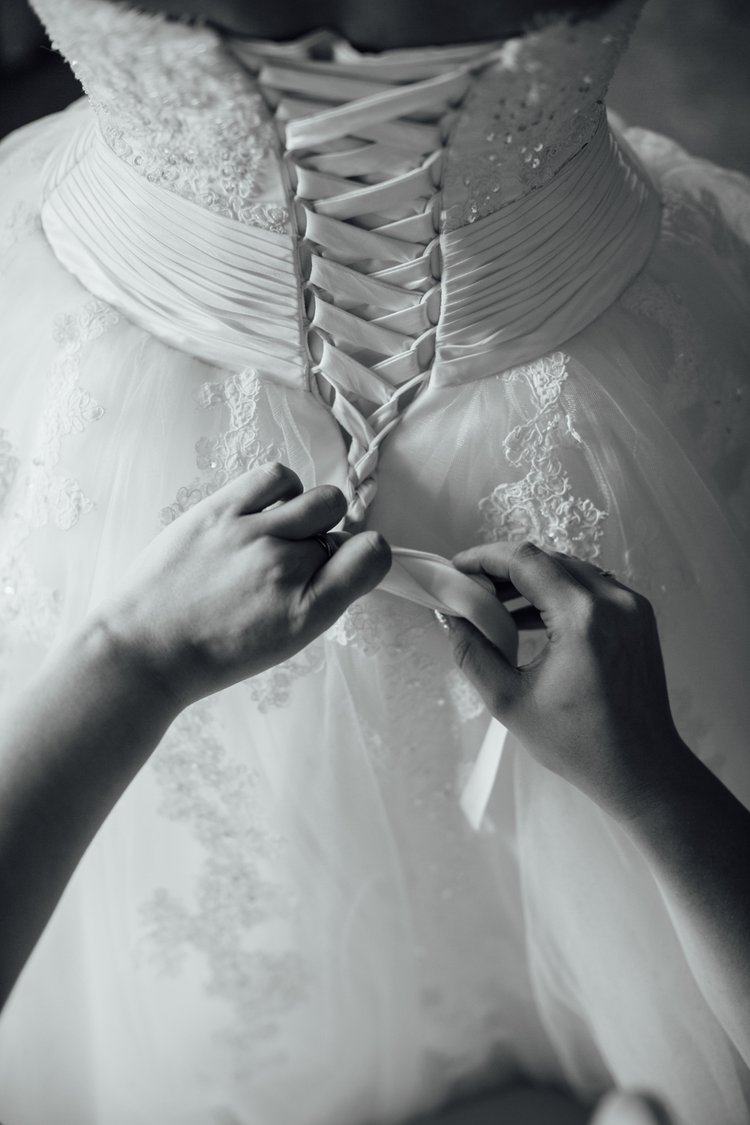 Zoe and Dan's wedding at Ringwood Hall, Chesterfield — photo 19 of 76