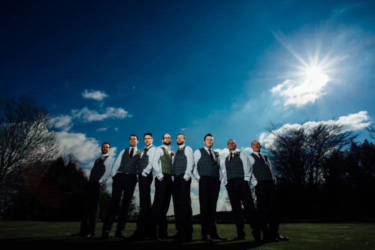Zoe and Dan's wedding at Ringwood Hall, Chesterfield — photo 21 of 76